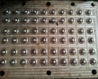 Precision rubber mold