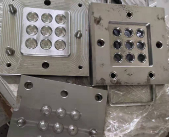 Special shaped part mould