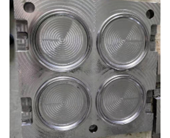 Special shaped part mould